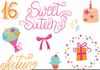 Sweet Sixteen Clipart Image