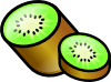 Torisan Kiwifruit Clip Art