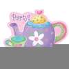 Free Tea Party Clipart For Invitations Image