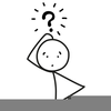 Confused Computer Clipart Image