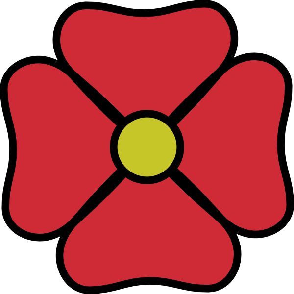 Free Free 316 4 Petal Flower Svg SVG PNG EPS DXF File