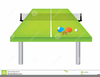 Ping Pong Table Clipart Image