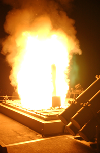 The Guided Missile Destroyer Uss Donald Cook (ddg 75) Launches A