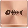 Fish Skeleton Icon Image