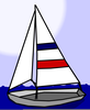 Free Sailing Scrapbook Clipart Image