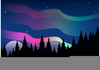 Free Clipart Northern Lights Image