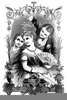 Victorian Christmas Clipart Image