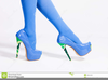 High Heel Shoes Clipart Image