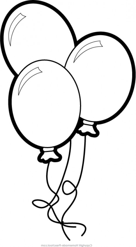 Unique 25 of 3 Balloons Clipart Black And White