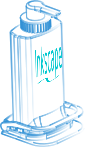 Inkscape Dispenser Clip Art