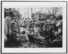 [crowd Of Refugees(?)--, Possibly Jewish, And Three Officials Outdoors, Russia] Image