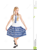 Clipart Girl In School Uniform Image