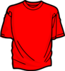 Red T-shirt Clip Art