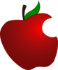 Bit Apple Clip Art