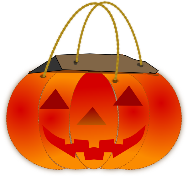 Download Trick Or Treat Pumpkin Bag Clip Art at Clker.com - vector ...