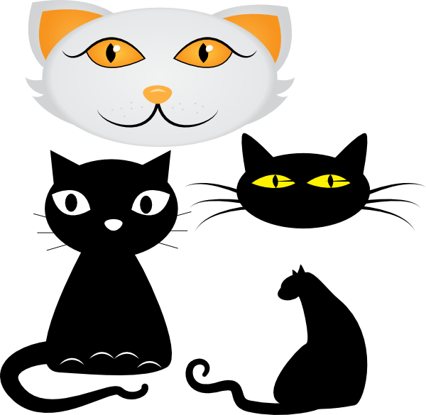 Cats Clip Art at Clker.com - vector clip art online, royalty free