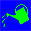 Imbuto Blu/verde 2/a Clip Art