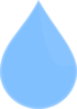 Sky-blue-water-drop Clip Art