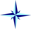 Compass Rose Star Clip Art