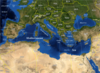 Mediterranean Sea Political Map Clip Art
