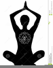 Yoga Clipart Silhouette Image