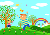 Summer Party Clipart Image