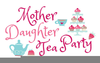 Mad Hatter Tea Party Clipart Image