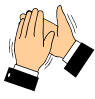 Clapping Hands Clip Art