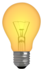 Light Bulb 60% Lit Clip Art