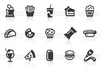 0058 Junk Food Icons Image