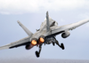 An F/a-18c Hornet Launches From One Of Four Steam Powered Catapults On The Flight Deck Aboard Uss Constellation (cv-64) For A Unit Level Training Mission Image