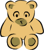 Stylized Teddy Bear Clip Art