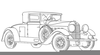 Clipart Of Classic Cars Image