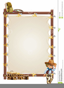 Cowboy Picture Frame Clipart | Free Images at Clker.com - vector clip ...