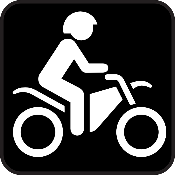 Map Symbol Motorbike Clip Art at Clker.com - vector clip art online ...