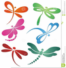 Dragonfly Black And White Clipart Image