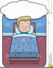 Child Dreaming Cartoon Image