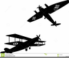 Military Planes Clipart Image