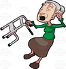 Clipart Woman Falling Down Image