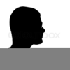 Clipart Male Silhouette Side Standing Image