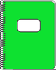 Notebook Cover Clipart Image