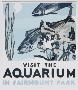 Visit The Aquarium In Fairmount Park Clip Art