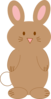 Rabbit No Smile Clip Art