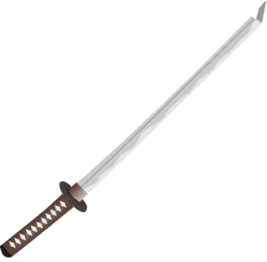 Wakisashi Sword  Clip Art