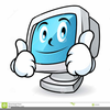 Animated Laptop Clipart Image
