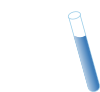 Blue Test Tube Clip Art