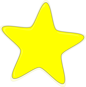 Yellow Star Clip Art at Clker com vector clip art online 