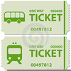 Clipart Train Ticket Image