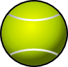 Simple Tennis Ball Clip Art