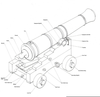 Naval Cannon Drawings Image